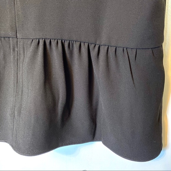 J.Crew Sleeveless Peplum Top in 365 Crepe NWOT - Picture 4 of 5